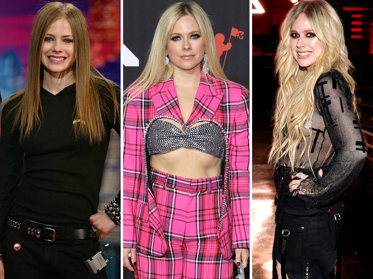 Avril Lavigne Through The Years