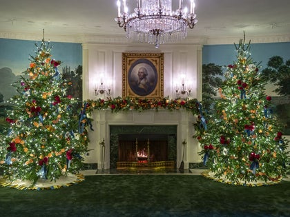 Holiday Decorations Inside The White House