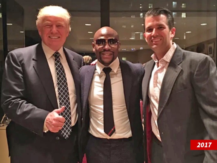 floyd mayweather and donald trump