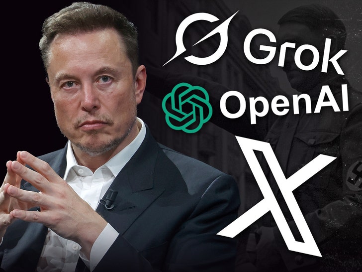 elon musk hitler grok open ai x getty 1