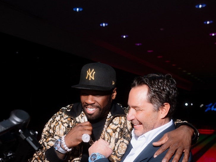 50 Cent and Julien Tornare