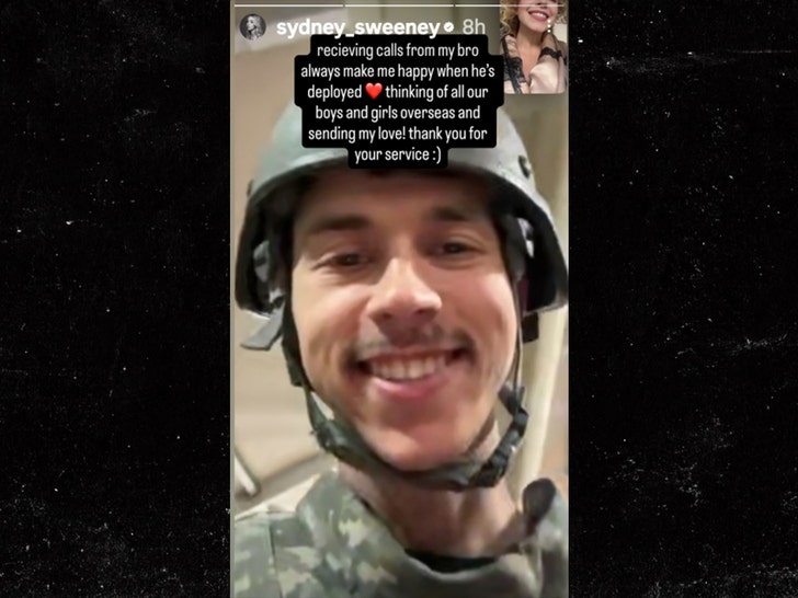 Trent and Sydney Sweeney insta 1