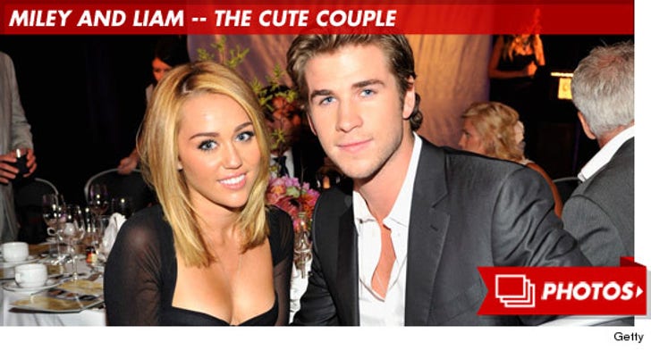 Miley Cyrus and Liam Hemsworth -- Together Photos