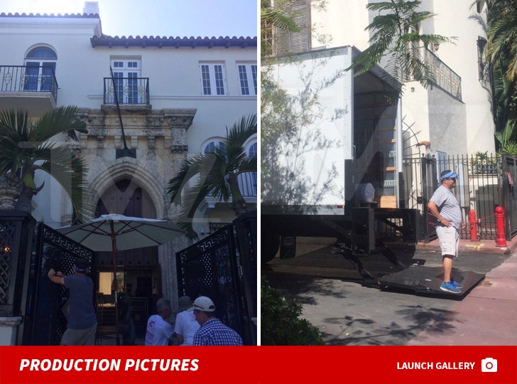 'American Crime Story' -- Production at the Versace Mansion