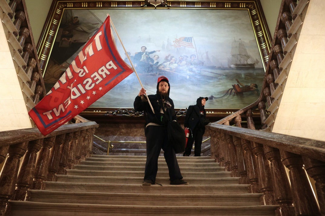 Pro-Trump Protesters Storm U.S. Capitol Photos 3 8