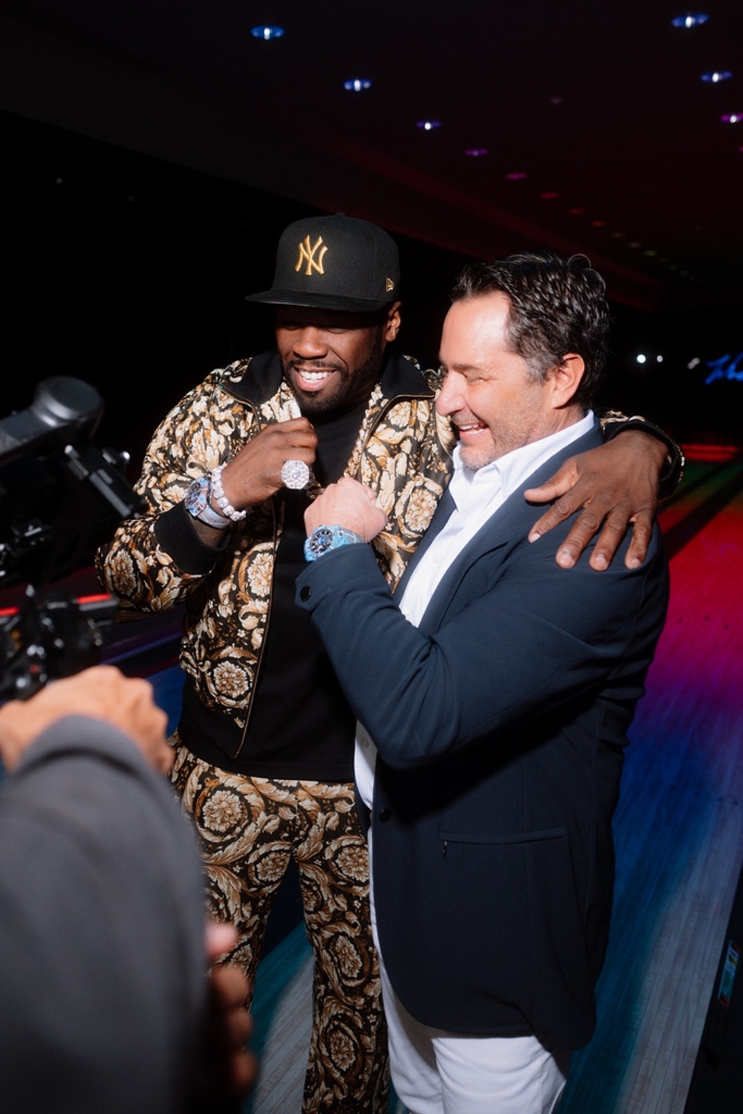 50 Cent and Julien Tornare