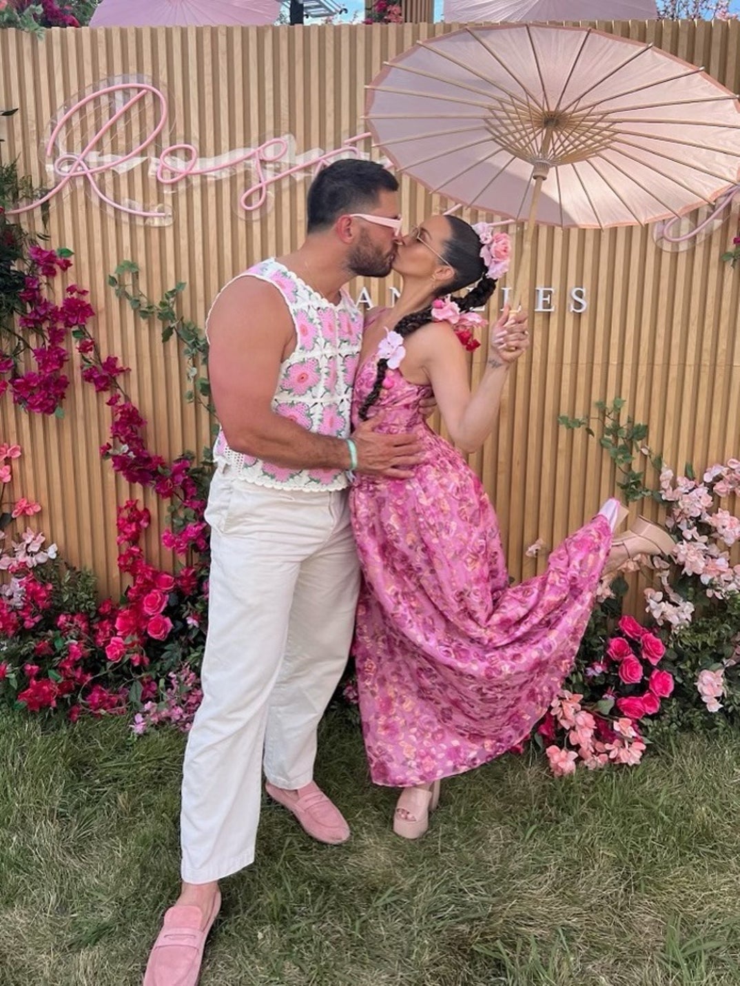 Brock Davies and Scheana Shay