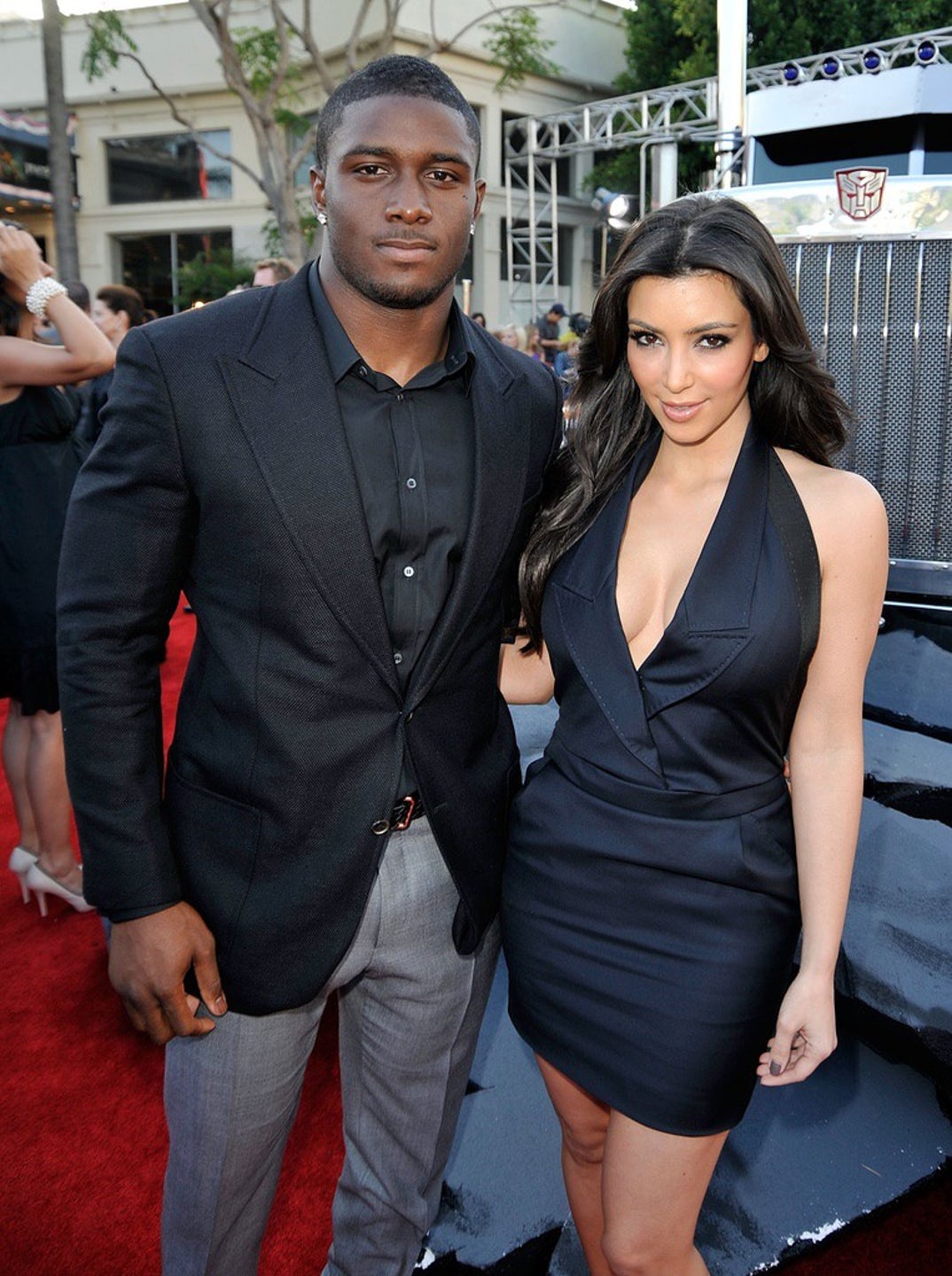 Kim Kardashian And Reggie Bush Happier Times 7