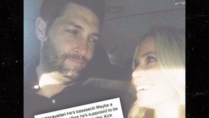 Jay Cutler's Wife -- Suggests He's Coming Back Too Soon ... Injury Worse Than We Thought?