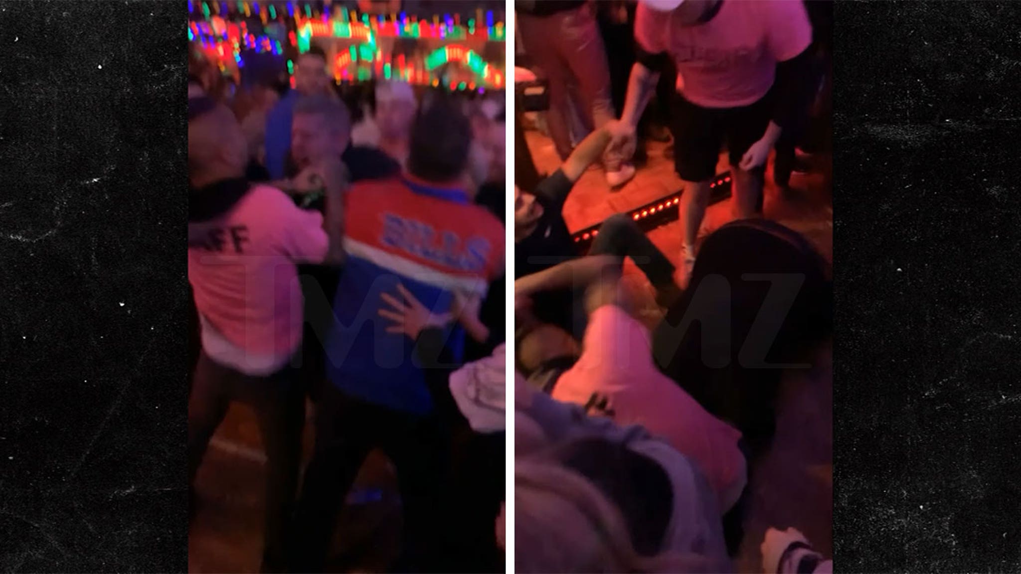 NY Bar Security Staff Roped Into Brawl After Trying to Break Up Fight