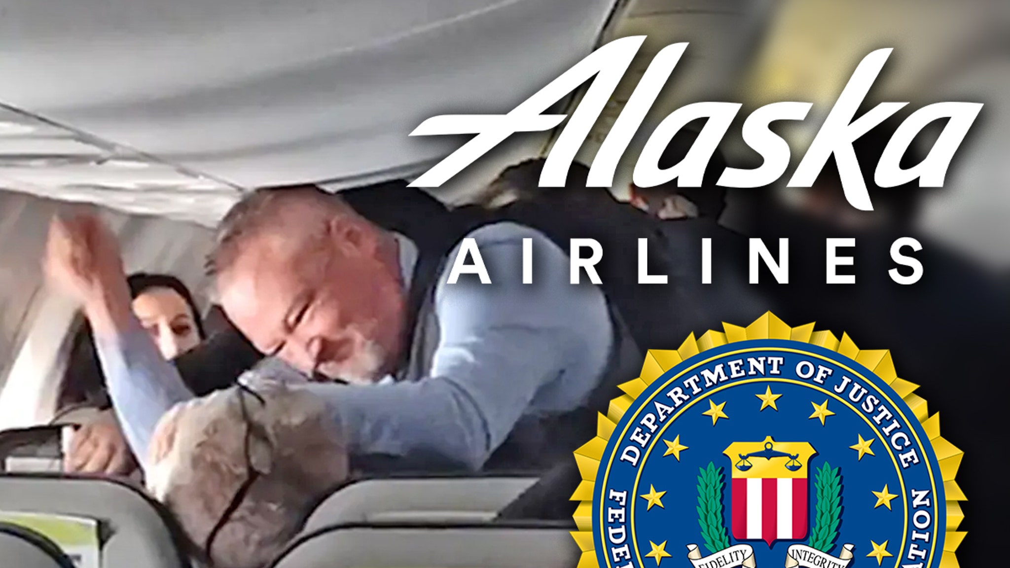 Alaska Airlines Incident on FBI Radar, Flight Crew Restrains Screaming Passenger