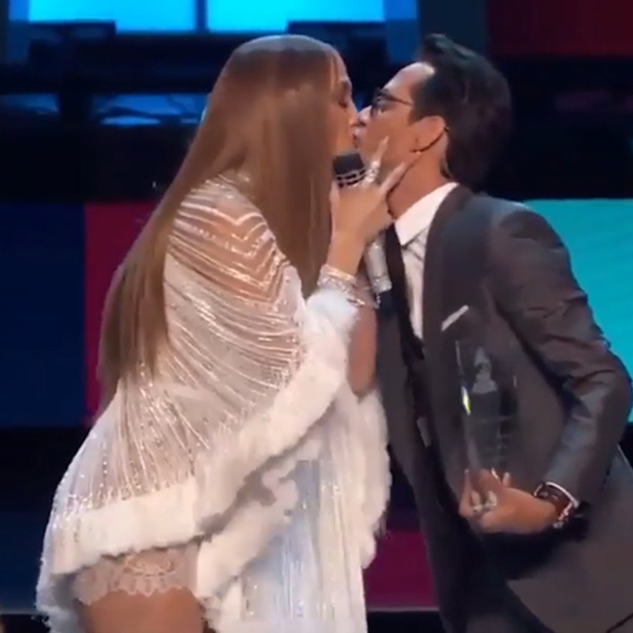 J Lo and Marc Anthony -- A Kiss is Not Always Just a Kiss