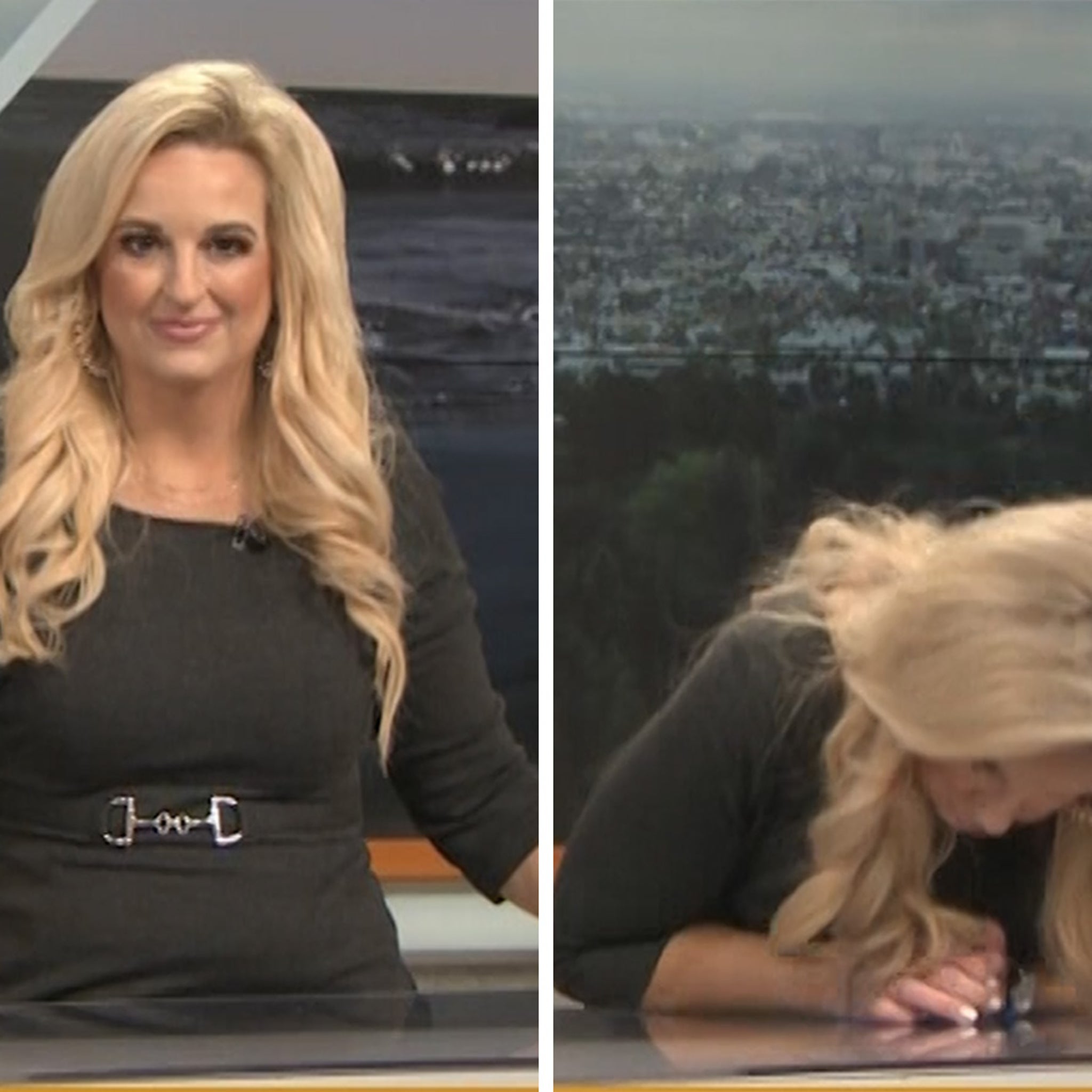 CBS L A Meteorologist Faints During Broadcast Previous Heart