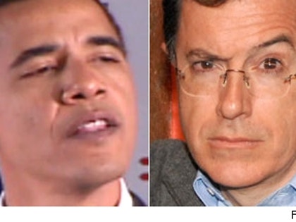 Barack Obama, Stephen Colbert