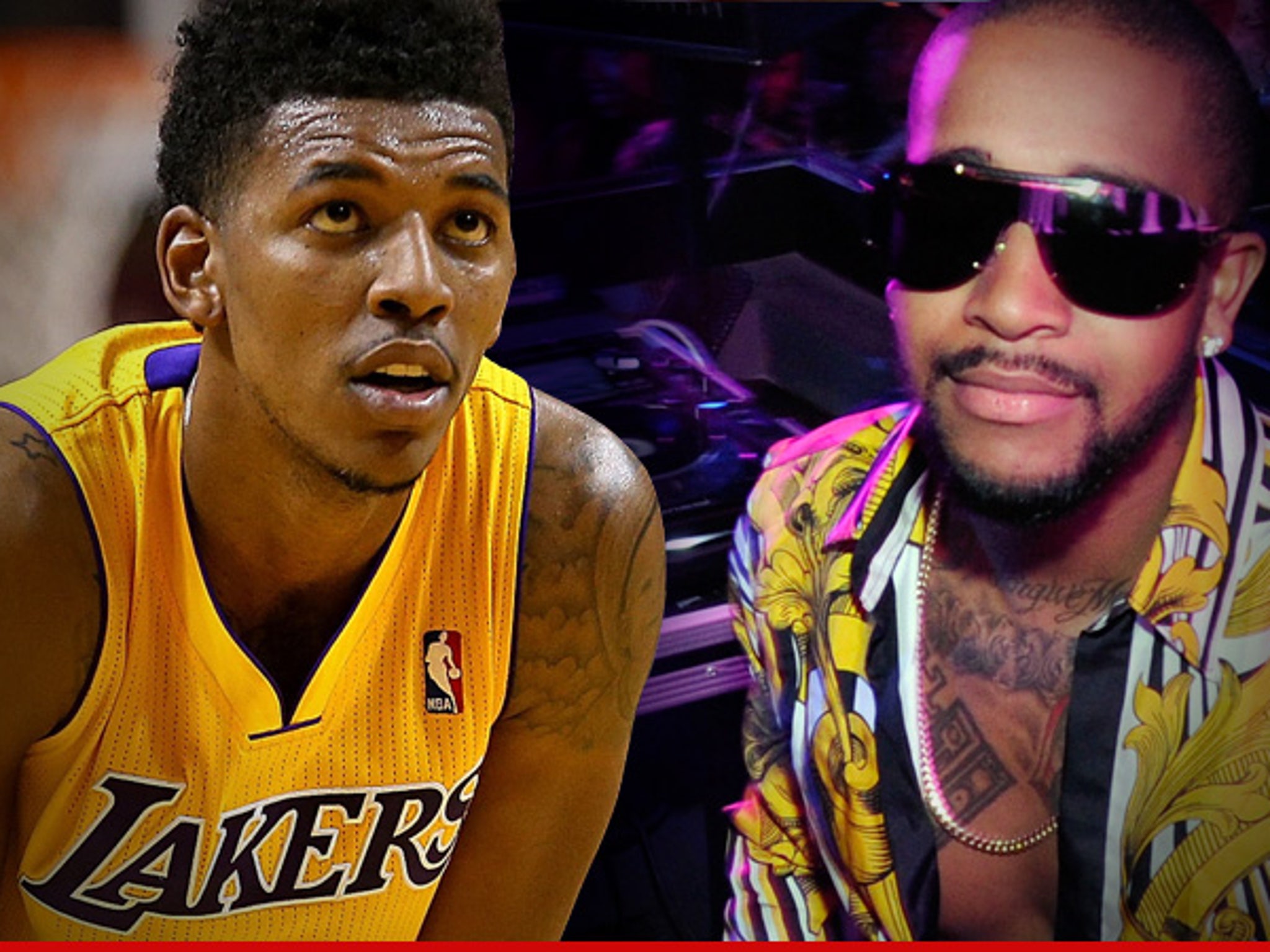 Lakers guard Nick Young says dolphin tried to kill him, steal rapper