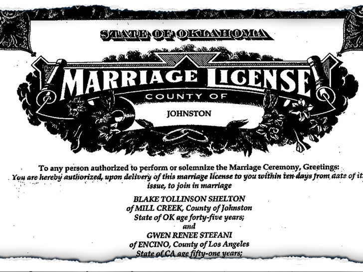 Shelton marriage license