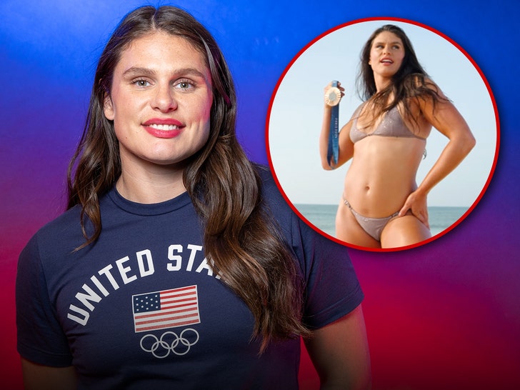 Team USA Rugby Star Ilona Maher Does Bikini Photoshoot With Olympic Medal