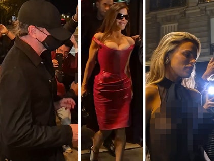 Leonardo DiCaprio, Lauren Sanchez, Brooks Nader