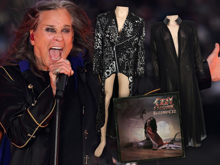 Ozzy Osbourne Items Up For Auction