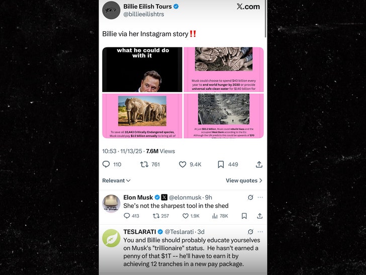 elon musk billie eilish x 1
