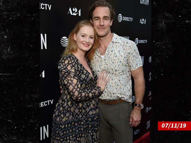 James van der Beek Kimberly van der Beek Getty Sub
