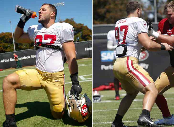American Football Porn - 49ers Nick Bosa Being Cougar-Hunted By Porn Star Richelle Ryan