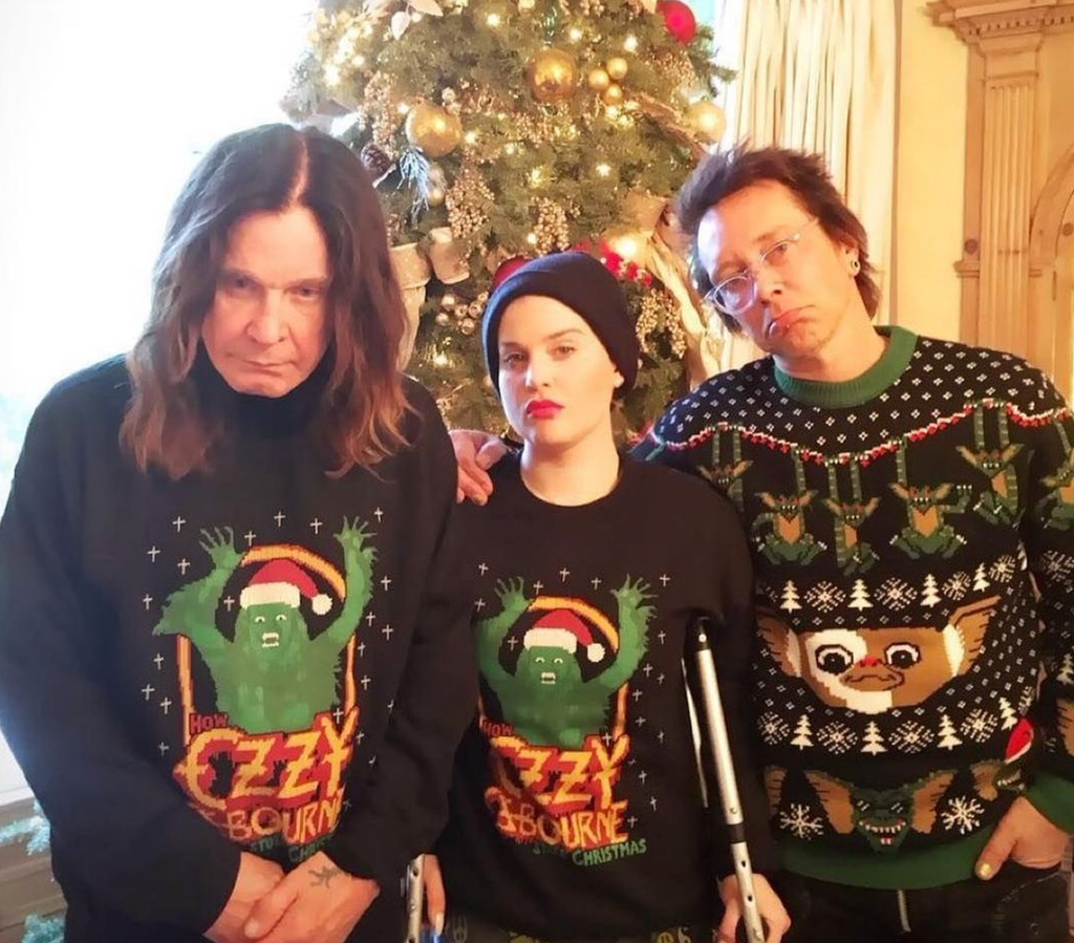 Ozzy Osbourne, Kelly Osbourne, and Billy Morrison