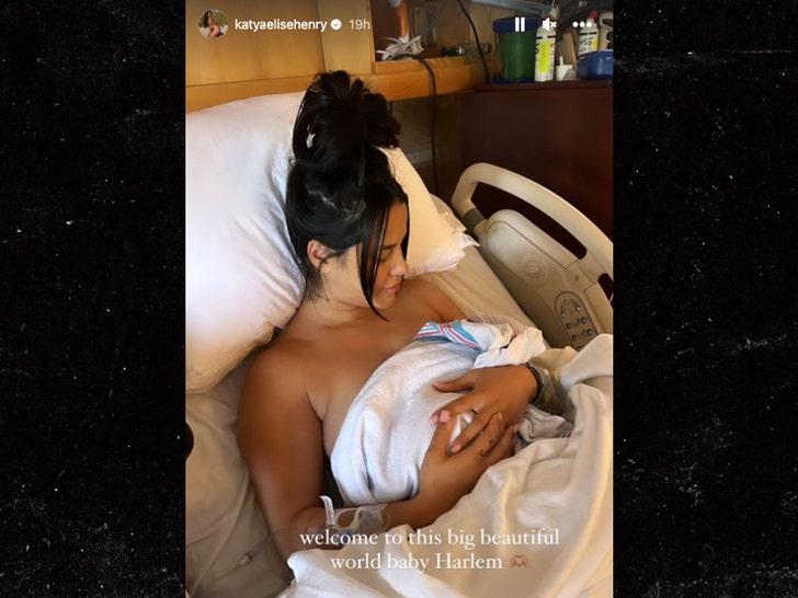 Tyler Herro and Katya Elise Henry welcome newborn baby girl, reveal her  name - Heat Nation