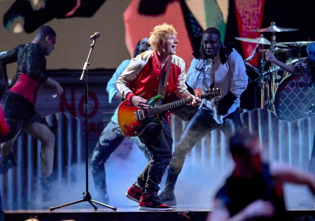 Ed Sheeran Performance photos 7