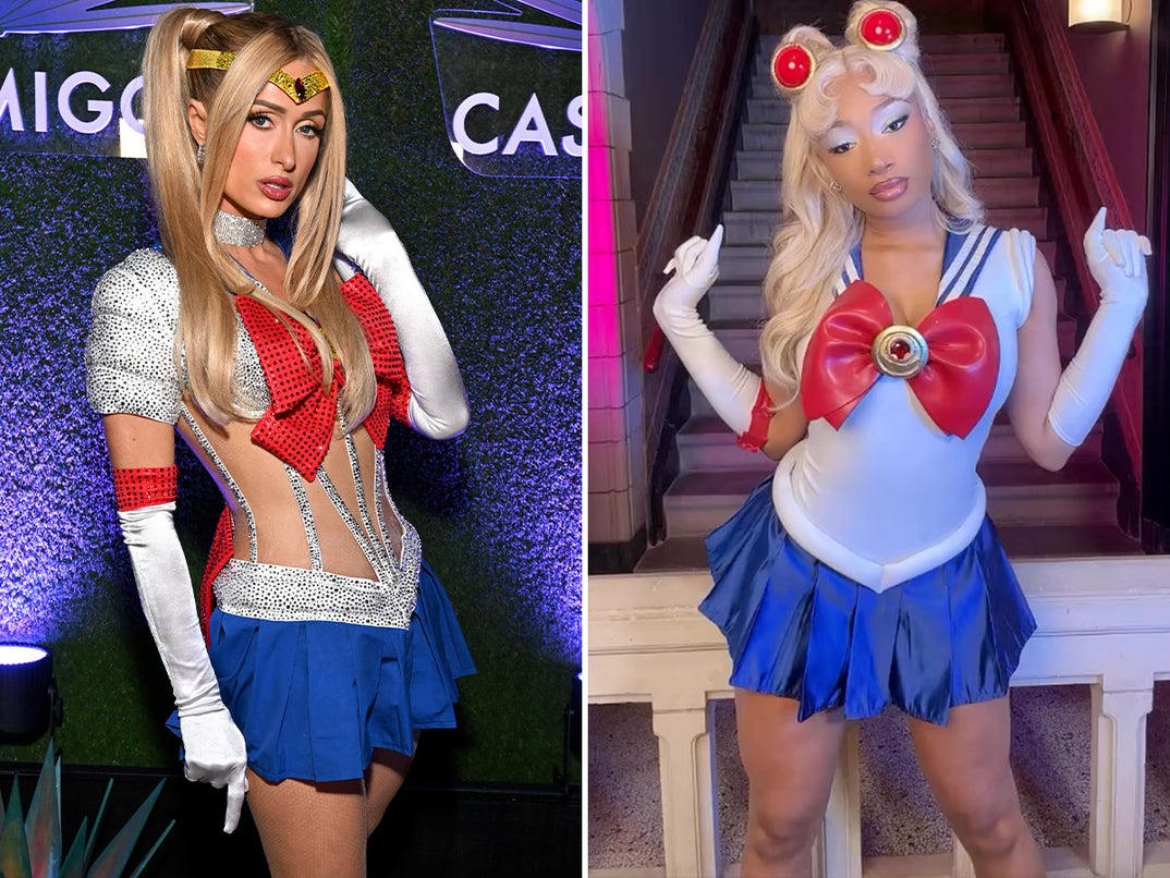 Paris Hilton vs. Megan Thee Stallion -- Sailor Moon Edition