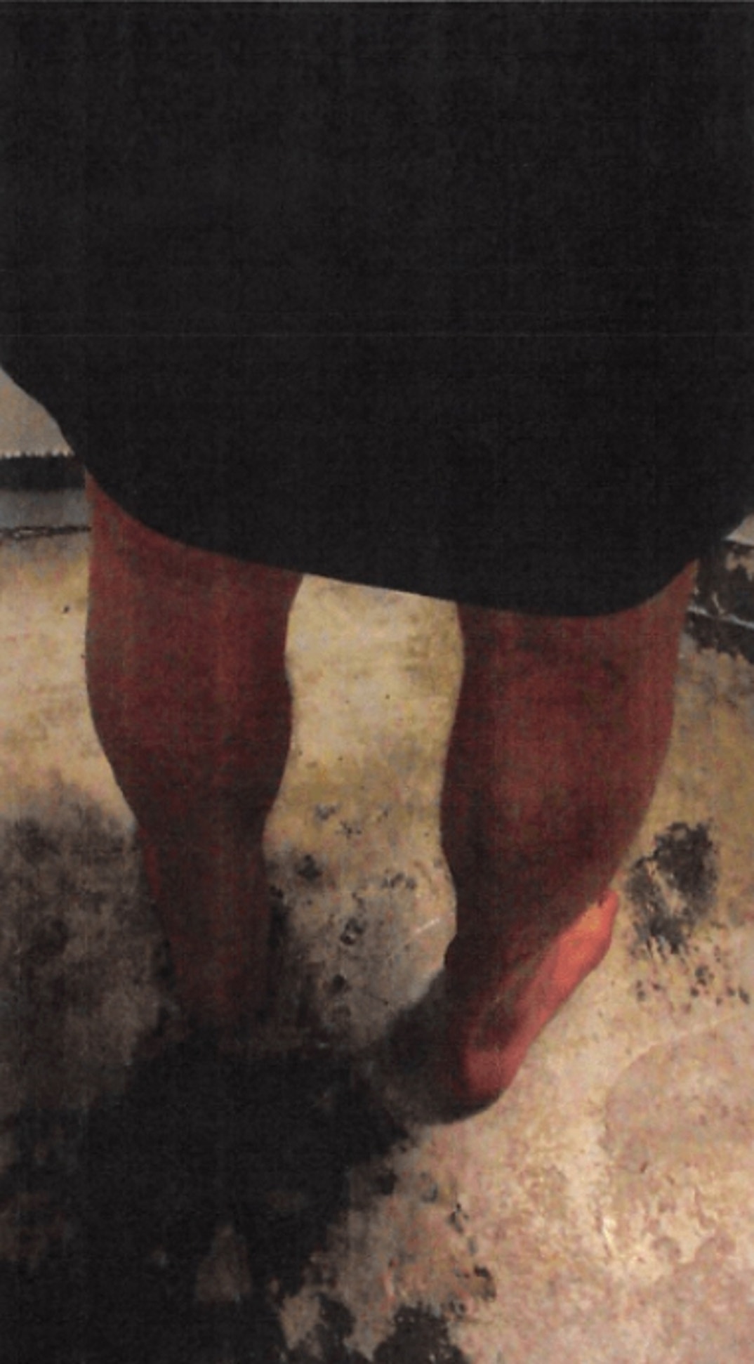 Jeffrey Epstein Lying Down Noose 5