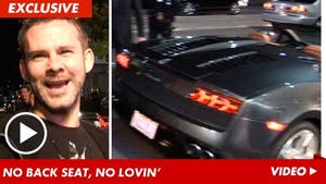 Dominic Monaghan -- It's Tough to Hook Up in a Lamborghini