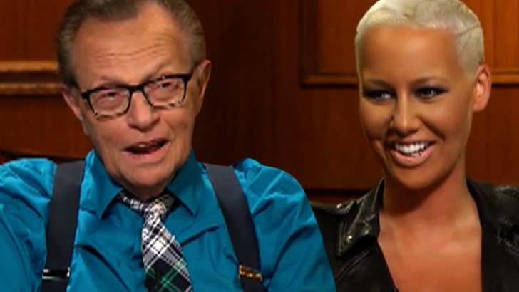 Amber Rose Listen Larry King My Ass Is About To