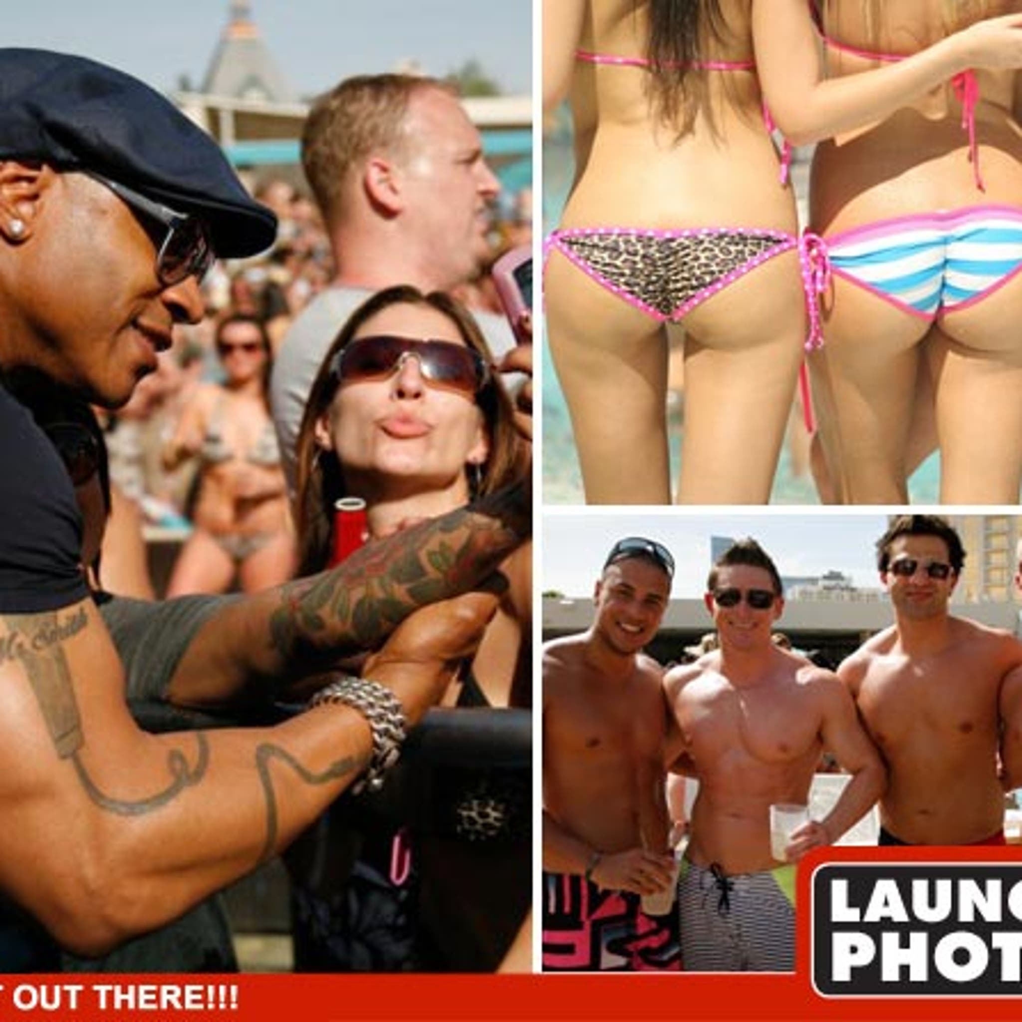 LL Cool J -- Half-Naked Pool Party Time pic
