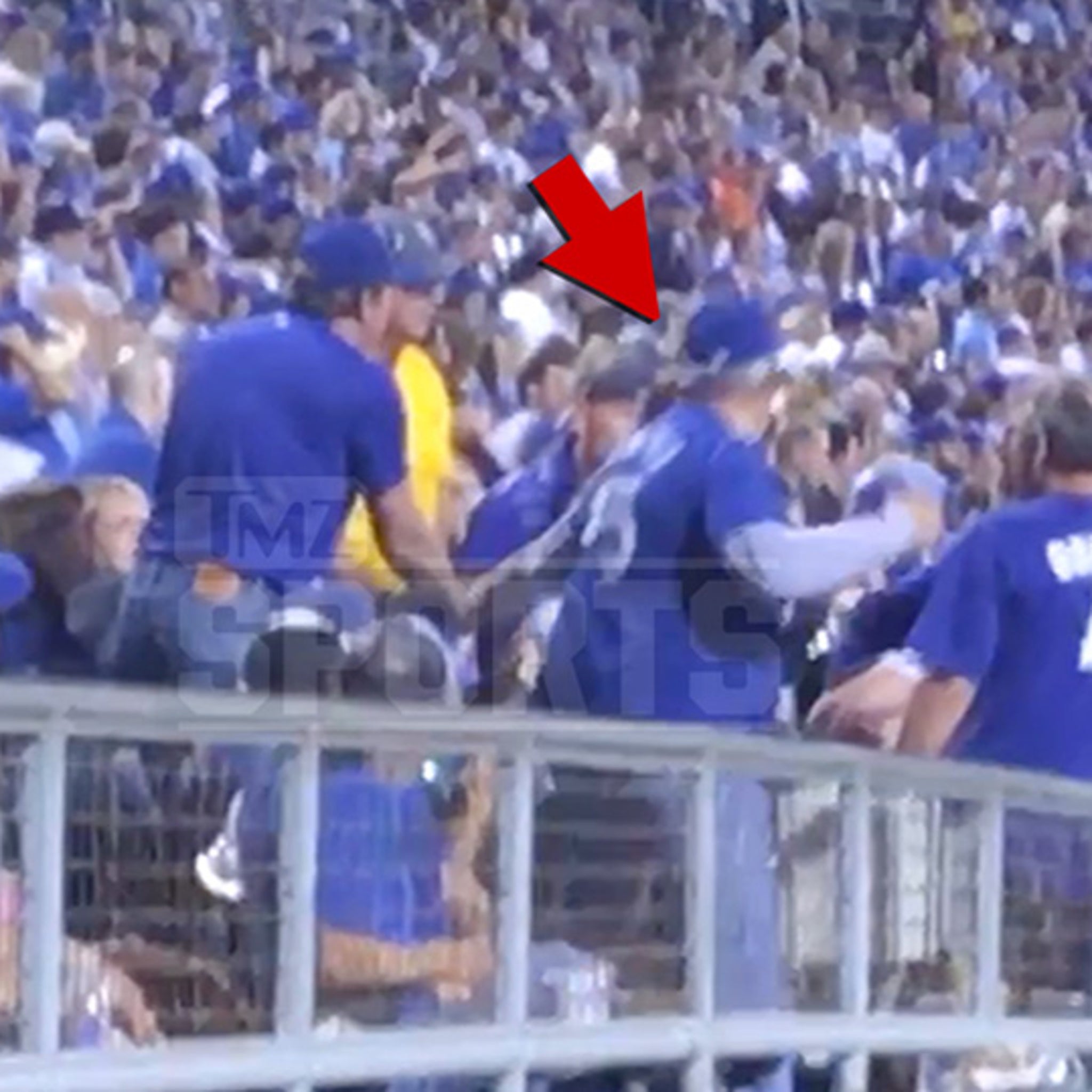 Kc Royals Fan Punches Woman After She Allegedly Hits And Spits On Him