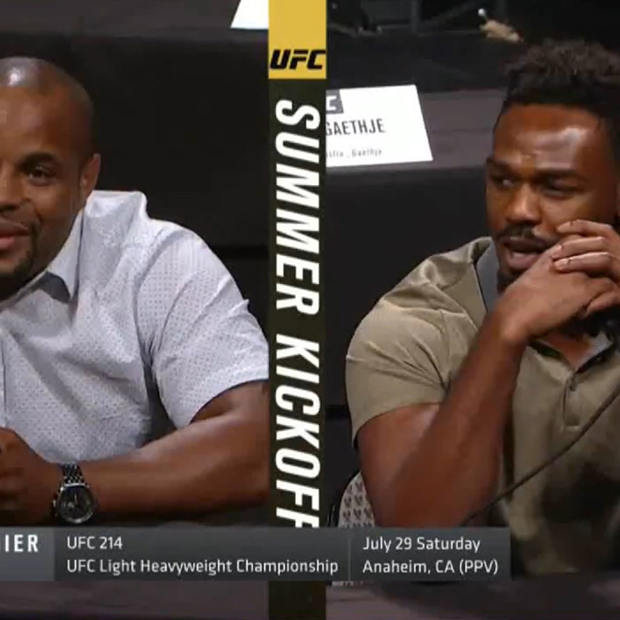 Jones to Cormier: 'I After a Weekend Cocaine' (VIDEO)