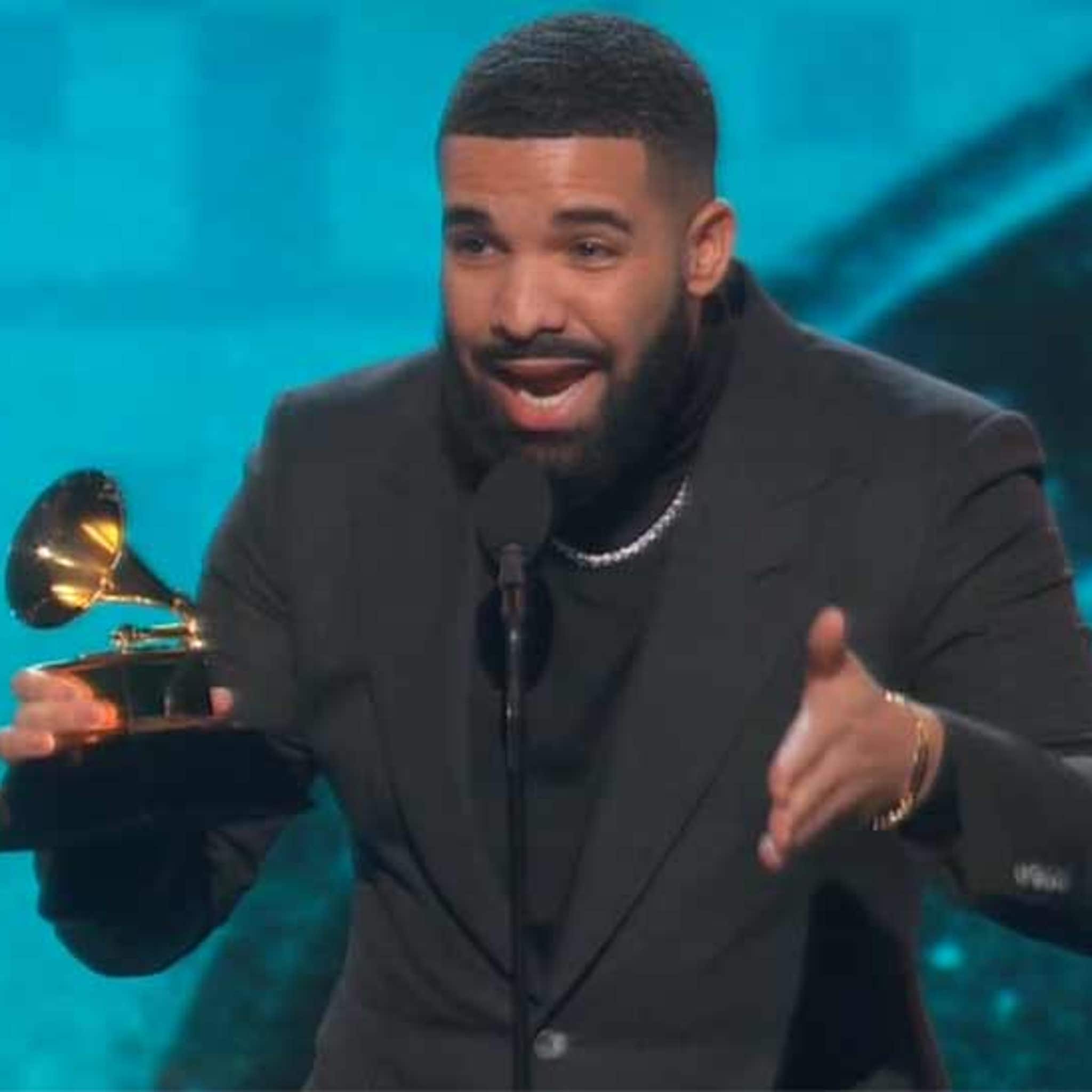 Drake Cut Off During Grammys Acceptance Speech