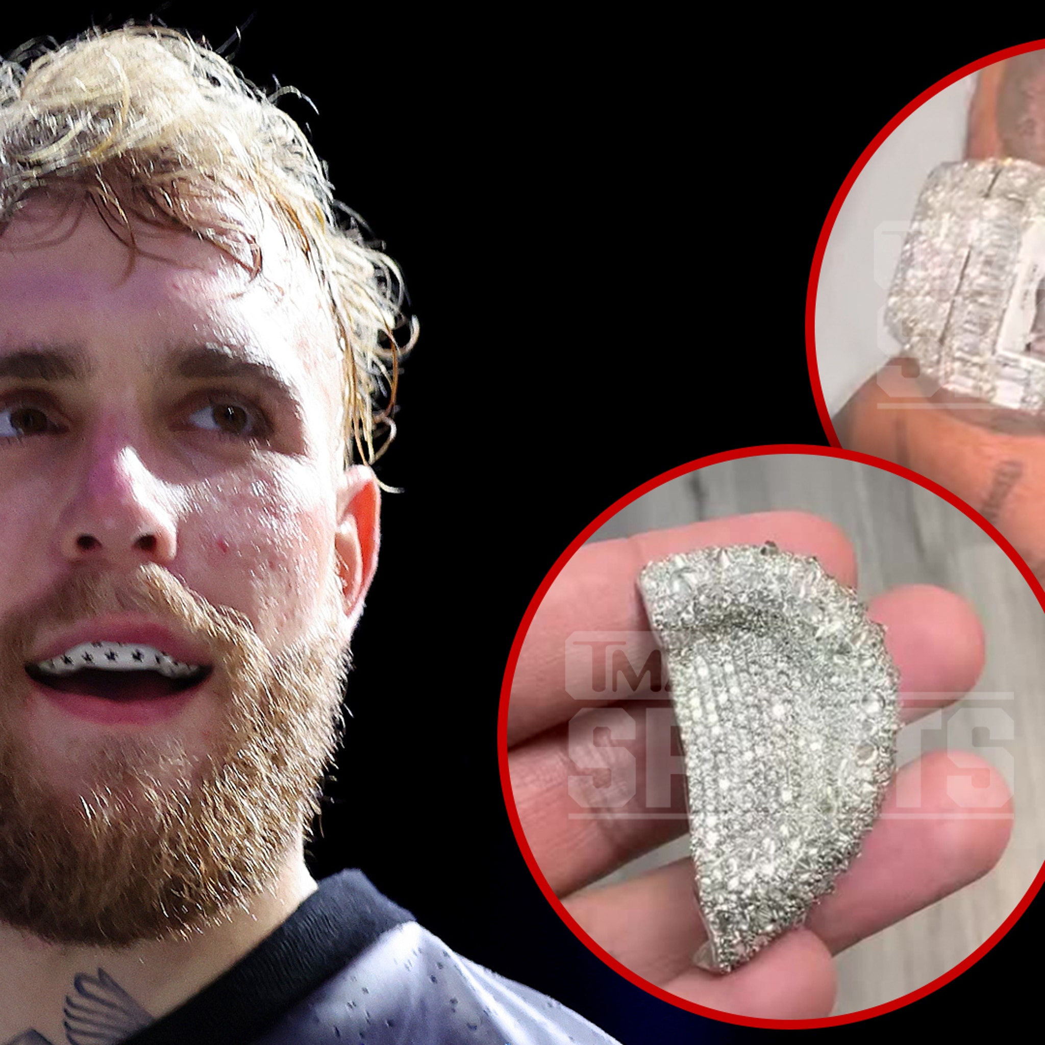 Jake paul cross earring hotsell