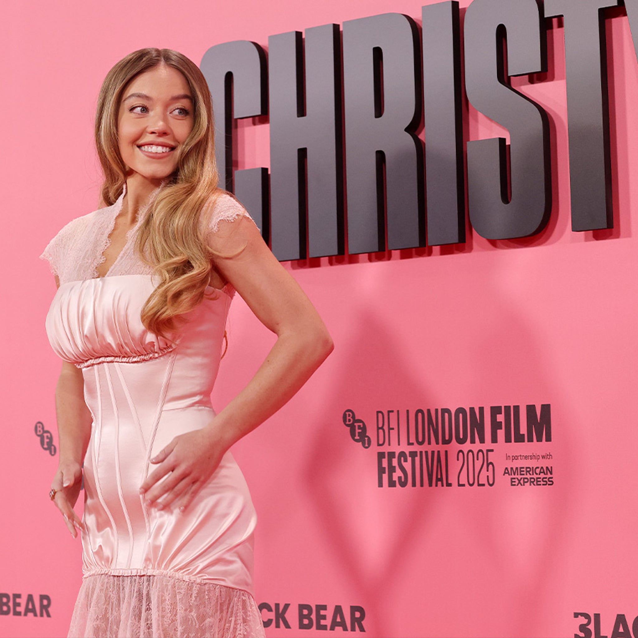 Sydney Sweeney Is Pretty in Pink at 'Christy' Premiere in London