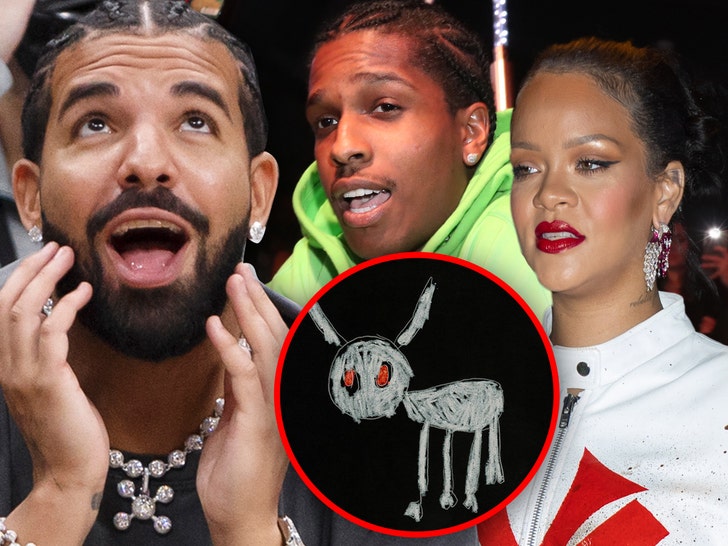 Drake Fans Suspect Rihanna & A$AP Rocky Disses On 'Fear Of Heights