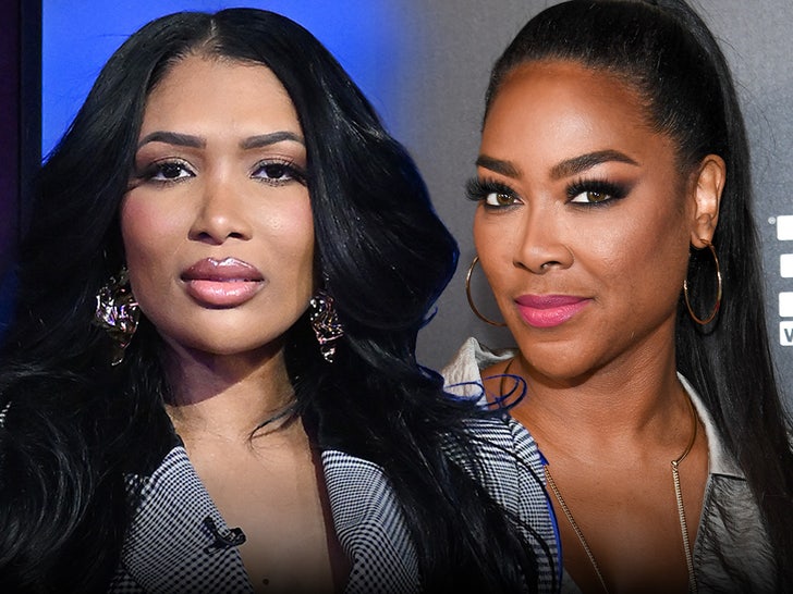 Brit Eady Claims Graphic Photos That Got Kenya Moore Suspended Weren’t Her