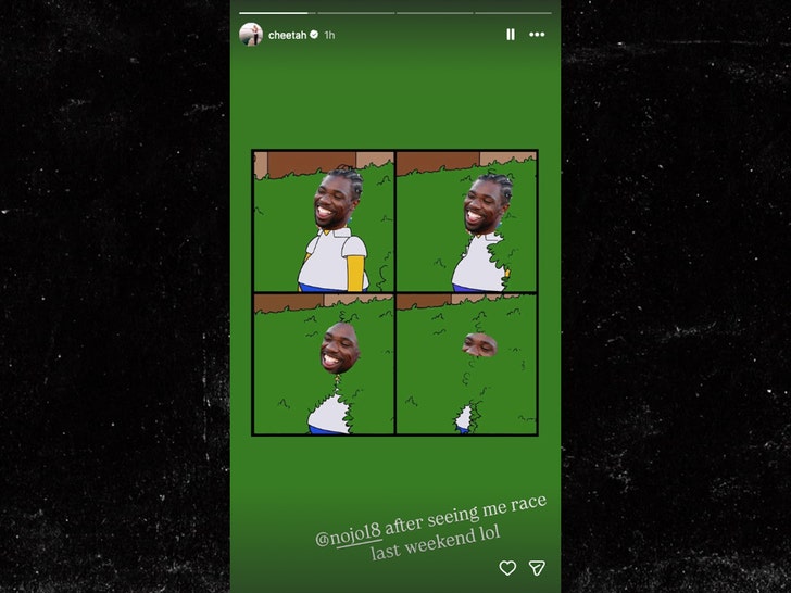 tyreek hill noah lyles insta 1