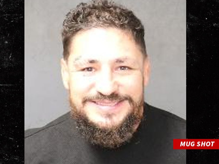 Ex-UFC star Diego Sanchez arrested for allegedly firing gun from moving vehicle