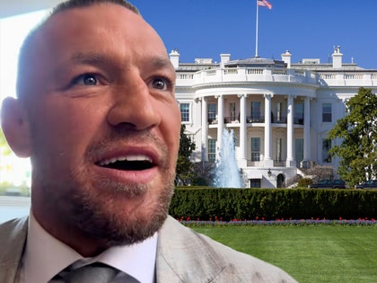 Conor McGregor white house getty comp