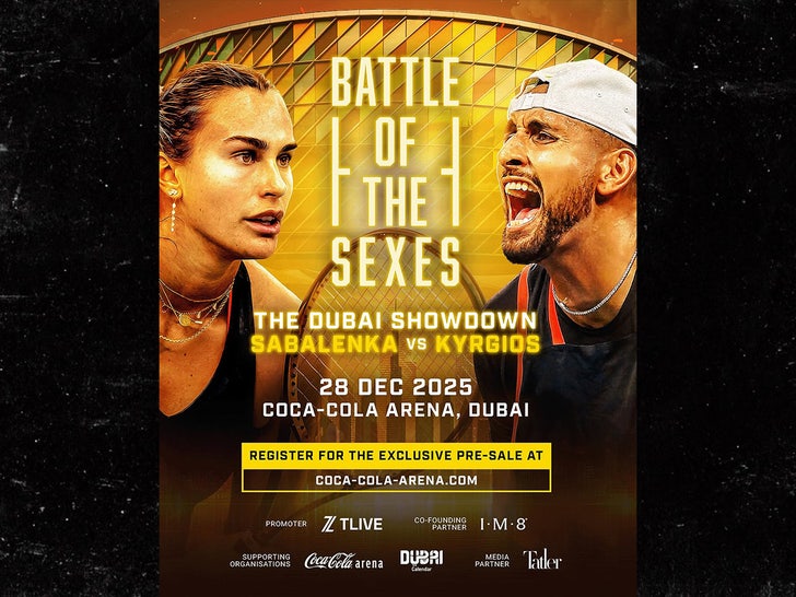 battle of the sexes Aryna Sabalenka Nick Kyrgios sub insta