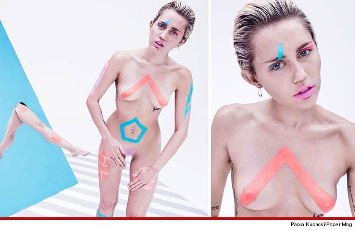 Miley Cyrus -- Check Out My Boobs My Vagina In :: 0609-miley-cyrus-paper-mag-8