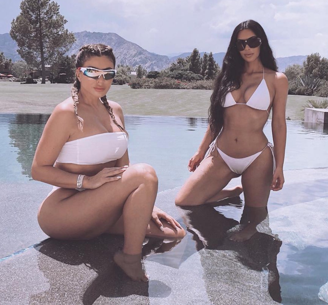 Larsa Pippen (44) vs. Kim Kardashian (37) -- Hot Mom Edition