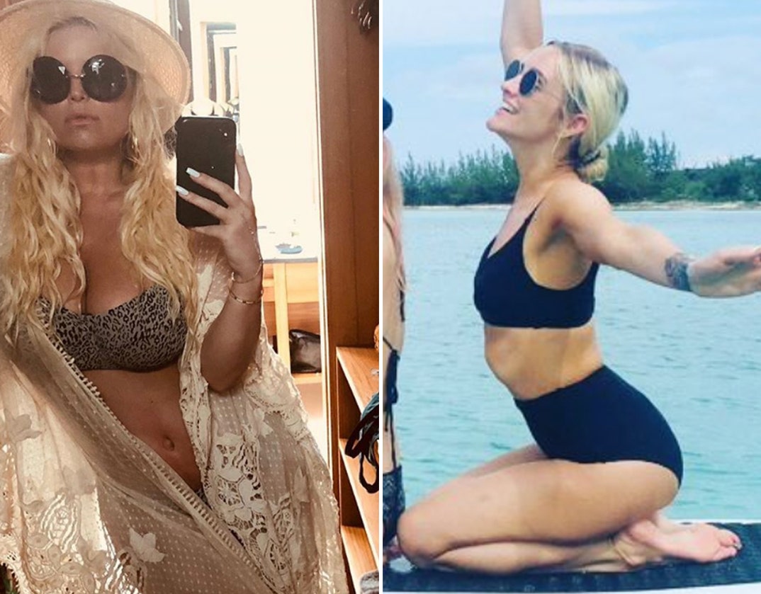 Jessica Simpson (38) vs. Ashlee Simpson (34)