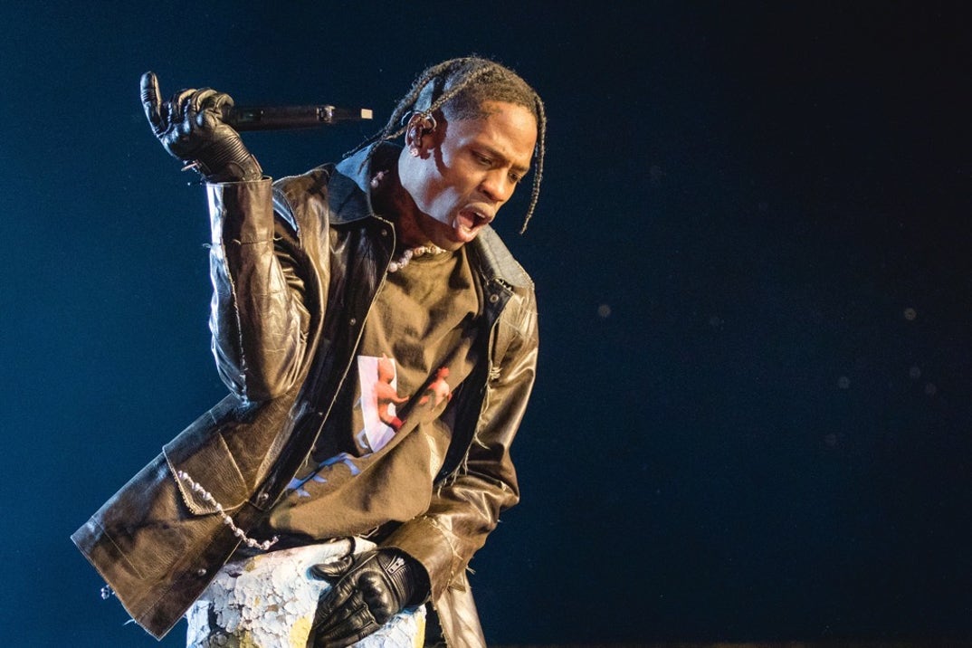 Recording Artist Travis Scott attends the BET Awards 13 at the Nokia  Theatre in Los Angeles on June 30, 2013. UPI/Alex Gallardo Stock Photo -  Alamy