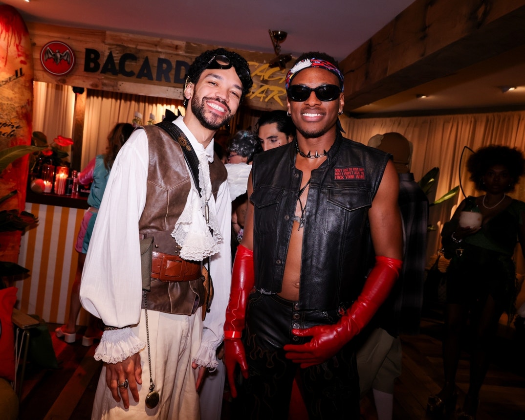 Justice Smith and Michael Dante